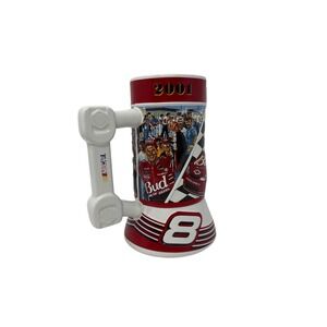 2001 Dale Earnhardt Jr Budweiser NASCAR Beer Stein Mug #8 Racing